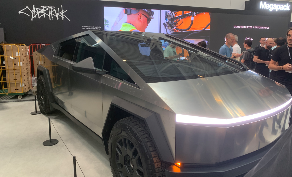 Der Cybertruck von Tesla